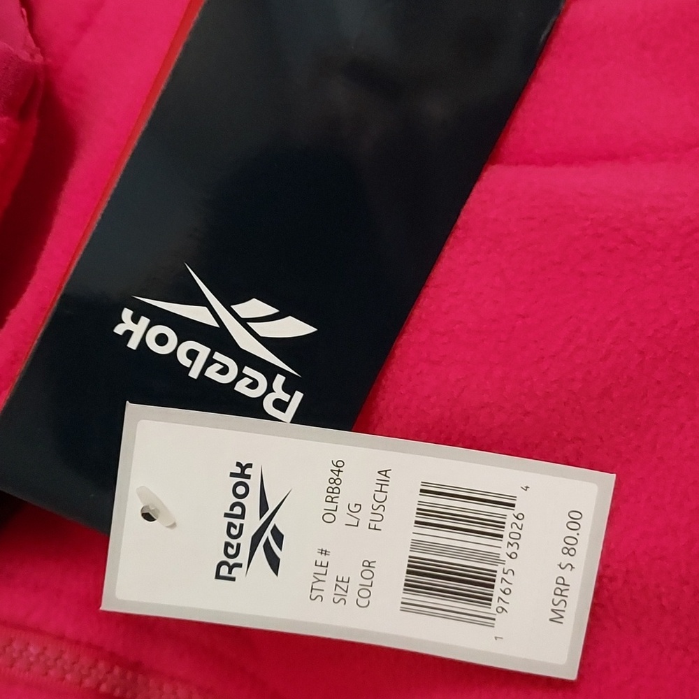 Womens Reebok Fleece Jacket - Picture 13 of 15